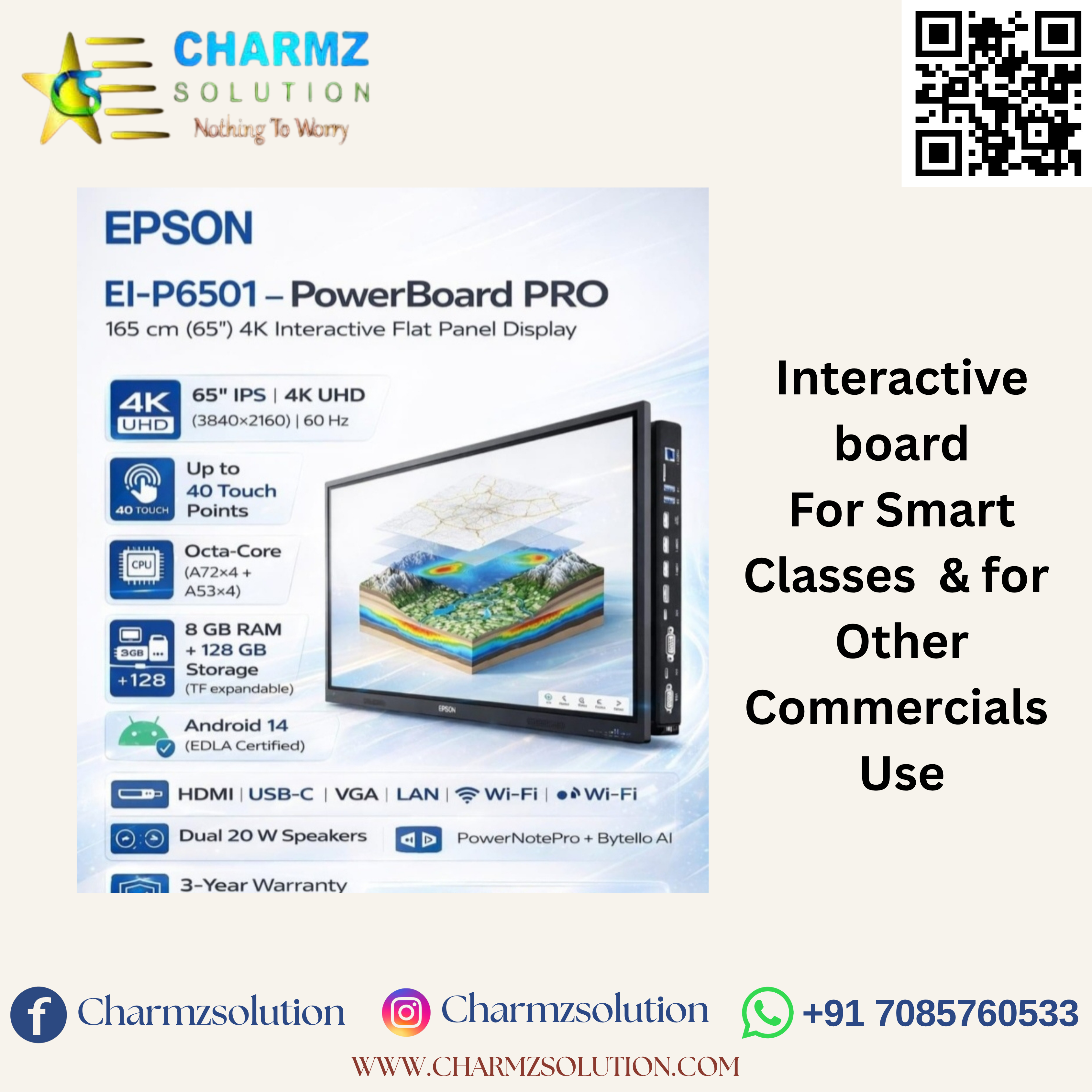 CHARMZ SOLUTION Poster